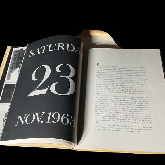 Vtg 1964 Four Days Book the Historical Record of the Death of President Kennedy - Picture 6 of 10